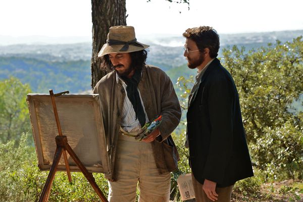 Guillaume Canet as Zola and Guillaume Gallienne as the artist in Cézanne And Me
